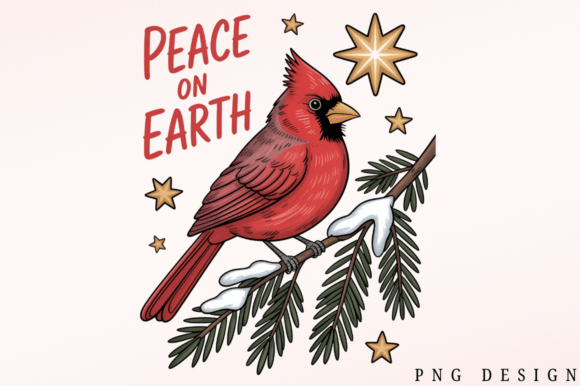 Christmas Peace on Earth Sublimation Design Review