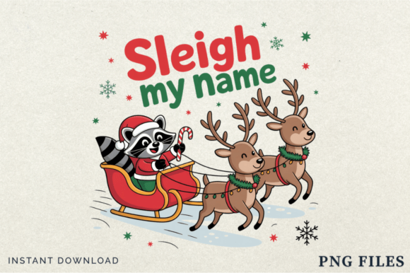 Funny Christmas Santa Raccoon Reindeer Illustrations: A Seller’s Review