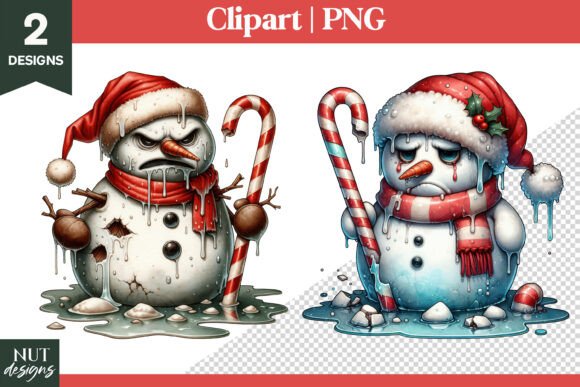 Grumpy Snowman Christmas Clipart Review