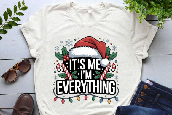 Its Me I’m Everything Christmas Png: A Versatile Illustration for Holiday Branding