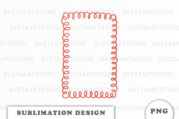 Red Christmas Doodle Frame Png Review for Illustrations
